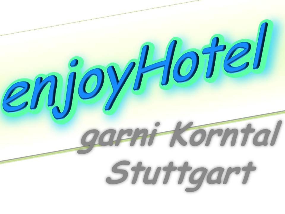 Enjoyhotel Garni Korntal Stuttgart B&B Parkplatz Sprinter Exterior foto